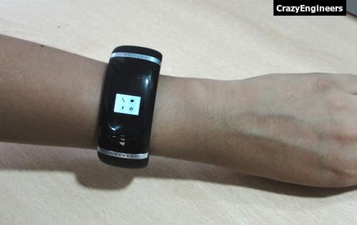 Trendy Style L12S OLED Bluetooth Bracelet Watch-3